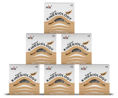 Produktbild von 6x NASARA Kinesiologie Tape Beige