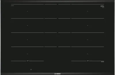 Zdjęcie produktu dla Bosch Serie 8 PXY875DC1E, Czarny, Wbudowany, 81 cm, Płyta indukcyjna strefowa, Szkło ceramiczne, 4 stref(y)