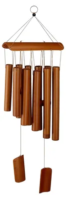 Image de Relaxdays 10041375, Carillon, brun, bois, 185 mm, 65 mm, 585 mm