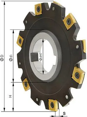 Produktbild von Scheibenfräser o.Bd. D 200 x14 mm  Z 16