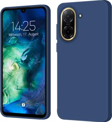 Produktbild von Hülle für Xiaomi Redmi A5 Case Cover Bumper Silikon Softgrip Schutzhülle Farbe: Blau