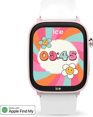 Produktbild von Ice-Watch Smartwatch ICE Smart Junior Find My 024549 Pink, Weiß