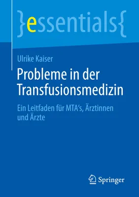 Produktbild von Probleme in der Transfusionsmedizin