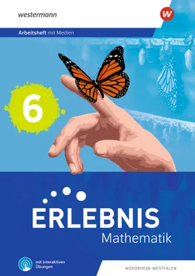 Produktbild von Erlebnis Mathematik 6. Arbeitsheft mit Medien und interaktiven Übungen. Ausgabe Nordrhein-Westfalen