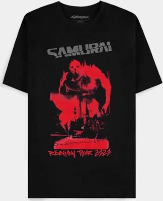 Obrázok produktu pre Cyberpunk 2077 - Samurai Reunion Tour 2020 Pánske tričko s krátkym rukávom