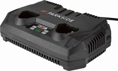 Produktbild von PARKSIDE Ladegerät PDSLK 12 , 150 Watt, zum Laden von 2 Akkus, kompaktes Gehäuse