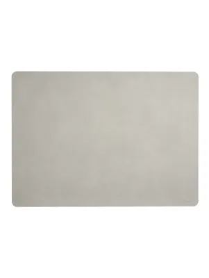 Imagen del producto de ASA Selection: Manteles individuales de cuero suave, diseño "Tischset", color piedra caliza, 46 x 33 cm