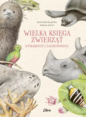 Immagine prodotto di Wielka księga zwierząt wymarłych i zagrożonych