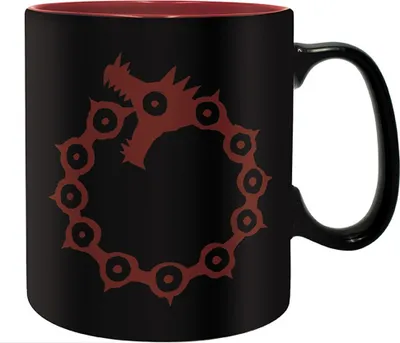 Produktbild von DIE SIEBEN TODESSÜNDE - Becher - 460 ml - Symbole