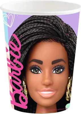 Produktbild von amscan 9915481-66 Offiziell lizenzierte Barbie Sweet Life Party Pappbecher, Mehrfarbig