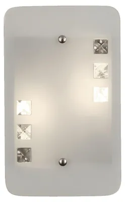 Produktbild von Wandleuchte, Glas, 2 flammig, H 28 cm
