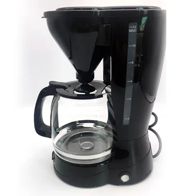 Mini Filterkaffeemaschine 1500ml mit Glaskanne & 12 Tassen Kapazität