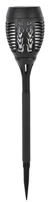 Image de Lampe solaire B.9,5cm, H.50cm, 12LED, PH NOIR