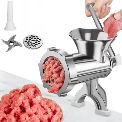 Image de Hachoir à viande manuel Machine à remplir les saucisses manuelle