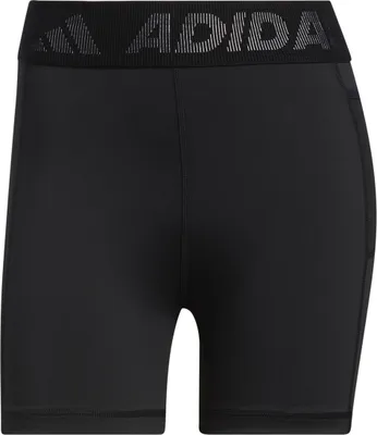 Produktbild von adidas Techfit Badge of Sport Trainings-Tight Damen black/white XS (10cm)