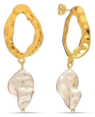 Produktbild von Bibei Barockperlen-Ohrhänger für Damen aus 925er Sterlingsilber BIPE067