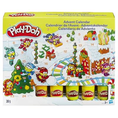 Immagine prodotto di Calendario dell'Avvento Play-Doh B2199EU4, pasta modellabile e accessori