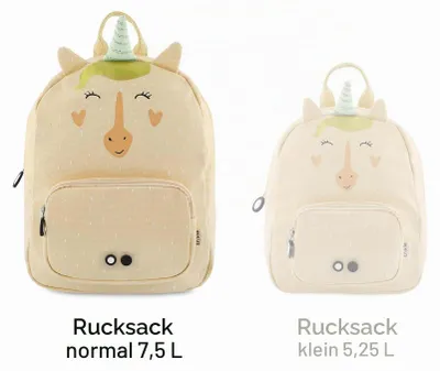 Productafbeelding van Trixie Rugzak Schooltas Mrs. Unicorn - waterafstotend - Rugzak voor kinderen