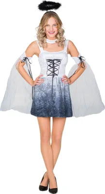 Produktbild von dressforfun® Frauenkostüm y Angel Pokerface