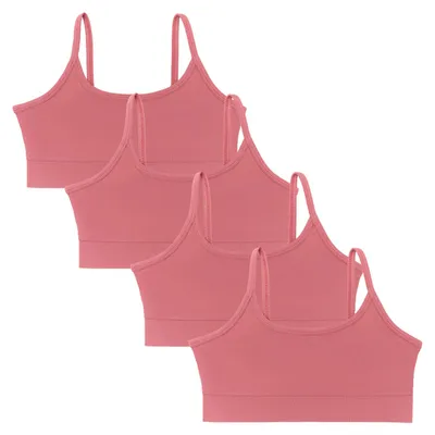 Produktbild von Bio-Baumwoll-Mädchen Bustier-4er Pack