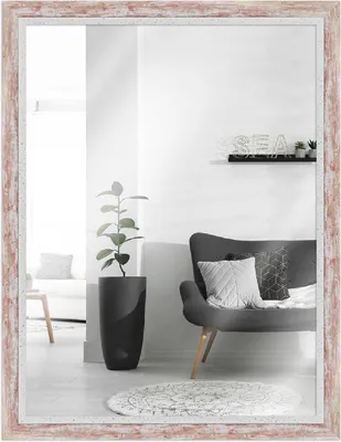 Produktbild von MendeFrames H490 Wandspiegel rot 30x40 cm
