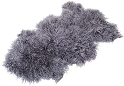 Produktbild von Naturform Tibetlammfell Teppich 100x55cm JAY31 Grau 100cm
