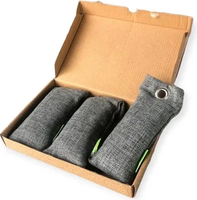 Produktbild von Natürliche EcoSavers Luftreinigungsbeutel aus Bambuskohle