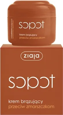 Zdjęcie produktu dla Ziaja Sopot Krem brązujący przeciwzmarszczkowy, 50 ml