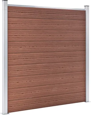 Produktbild von vidaXL Gartenzaun WPC 1045x186 cm Braun