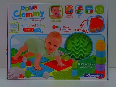 Zdjęcie produktu dla Clementoni 17352, Mata do zabaw dla niemowląt, Wielobarwny