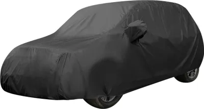 Produktbild von Abdeckung Auto Wasserdicht Autoabdeckung  Autoplane Winter Auto Abdeckplane Schwarz