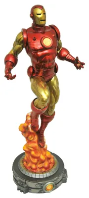 Produktbild von Merc Figur Iron Man  28cm PVC 28cmDiamond Marvel Gallery Classic Iron Man