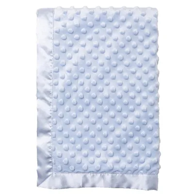 Produktbild von Taufdecke Babydecke Taufe Geburt Babygeschenk Kuscheldecke Erstausstattung Blau
