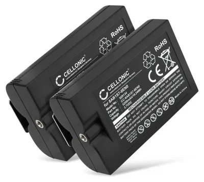 Immagine prodotto di CELLONIC 2x Batteria per Smart home Compatibile con Ring Intercom, Stick Up Cam Battery, Spotlight Cam, 8AB1S7-0EN0 – (6400mAh, 3.65V)