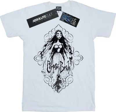Image de Corpse Bride - T-shirt pour femme BI16319 (4XL) (Blanc)