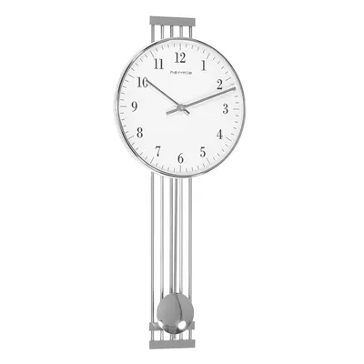 Immagine prodotto di Orologio a pendolo con movimento radiocomandato color argento - Hermle Modello: 70981-000871