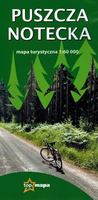 Image de Forêt de Nodecka, échelle 1:60 000. Carte touristique. Publiée en 2025. Topmap