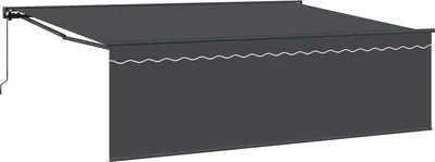 Obrázek produktu pro Budsorovatelné zastřešení Antracit 450 × 300 cm