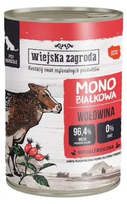 Obrázek produktu pro Wiejska Zagroda Krůta s jehněčím 800 g