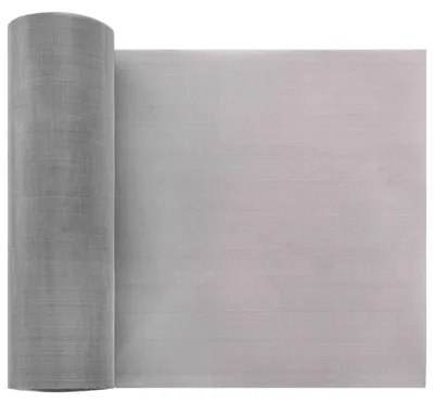 Image de vidaXL Grille en maille 20 x 500 cm, 60 mailles, acier inoxydable 201, argent