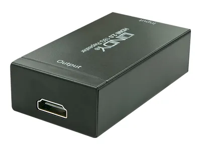 Produktbild von Lindy 38210, 3840 x 2160 Pixel, AV-Repeater, 20 m, Schwarz, HDCP