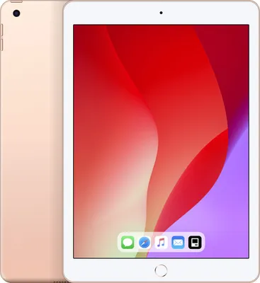 Produktbild von Apple iPad , 25,9 cm (10.2"), 2160 x 1620 Pixel, 32 GB, iPadOS, 490 g, Gold