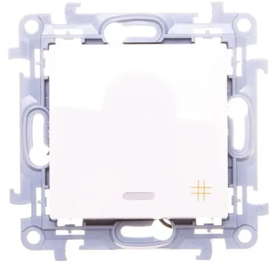 Immagine prodotto di Interruttore Simon 10 N. 7 Modulo di retroilluminazione a LED bianco