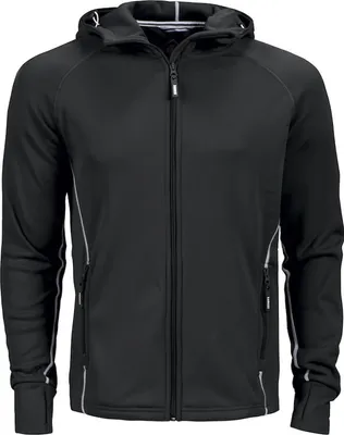 Produktbild von Fleecejacke Harvest Northderry 300 g/m² mit Kapuze, Daumenlöchern, Anti-Pilling