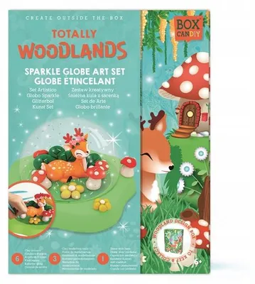 Zdjęcie produktu dla Box Candy, kreatywny zestaw do wykonania kuli śnieżnej z jeleniem