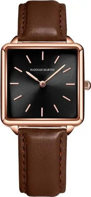 Zdjęcie produktu dla Zegarek damski Hannah Martin - Brązowy/Czarny KP14345