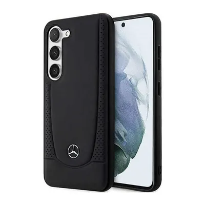 Produktbild von Mercedes MEHCS23MARMBK S23+ S916 schwarz/schwarz Hardcase Leder Urban Schutzhülle
