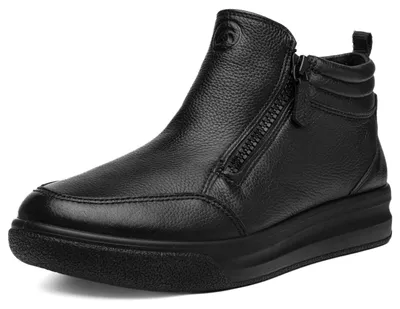 Produktbild von Ara Shoes Leder-Stiefeletten Firenze Gr. 41 mit HighSoft-Technologie und Wechselfußbett