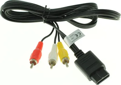 Produktbild von OTB Videokabel kompatibel zu Nintendo SNES / Super Nintendo / Super Famicom / N64 / GameCube