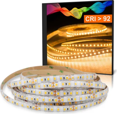 Produktbild von LED Strip 2835 Warmweiß (2700K) CRI 92 72W 5 Meter 24V IP44